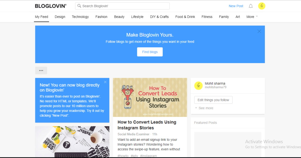 bloglovin