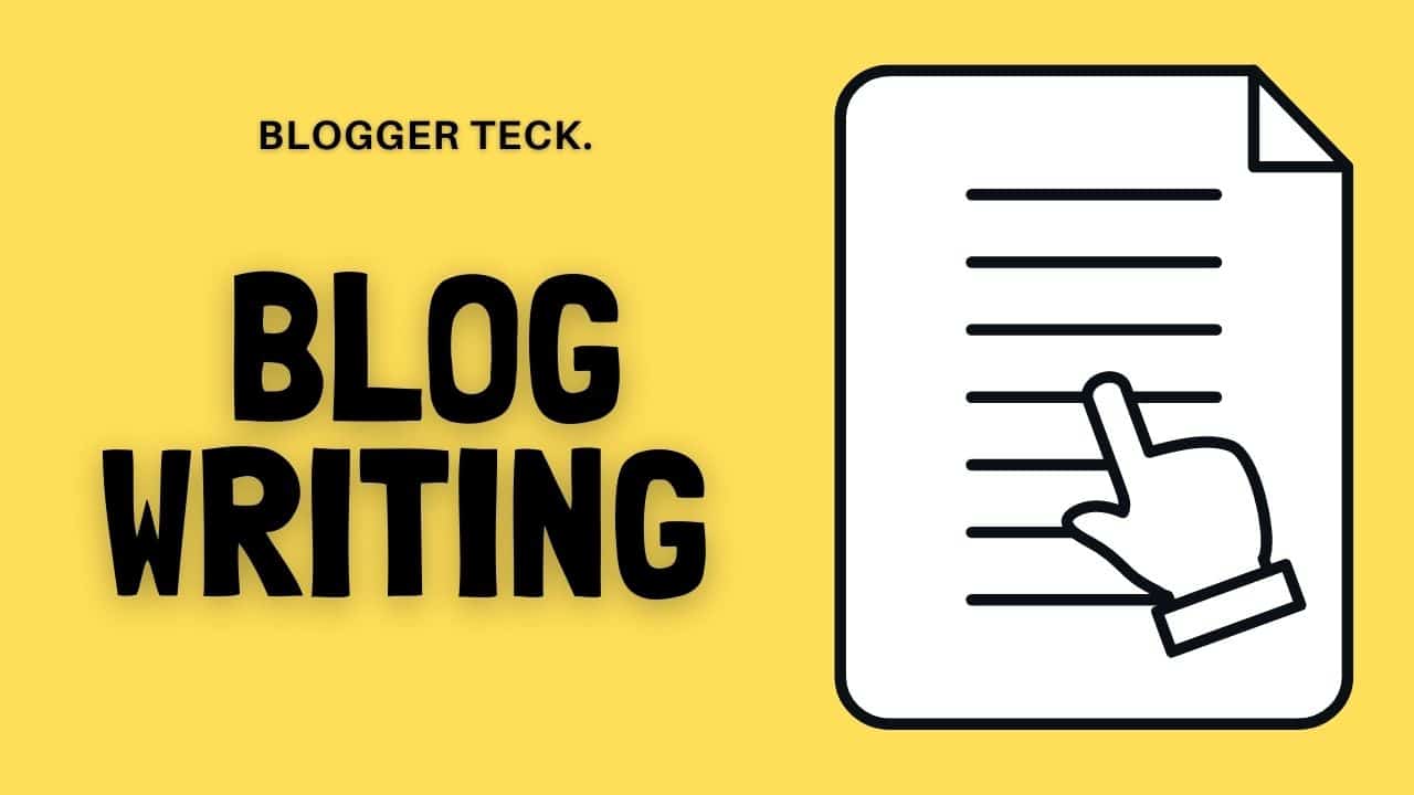 blog writing