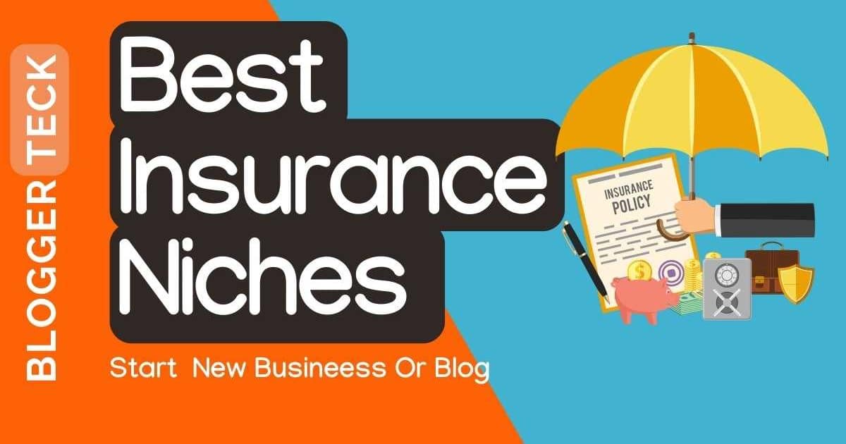 Insurance niches